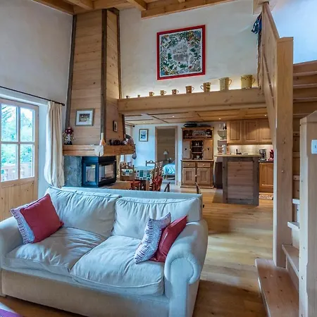 Spacious Apt With Balcony In Megeve Quartier * Demi-Quartier